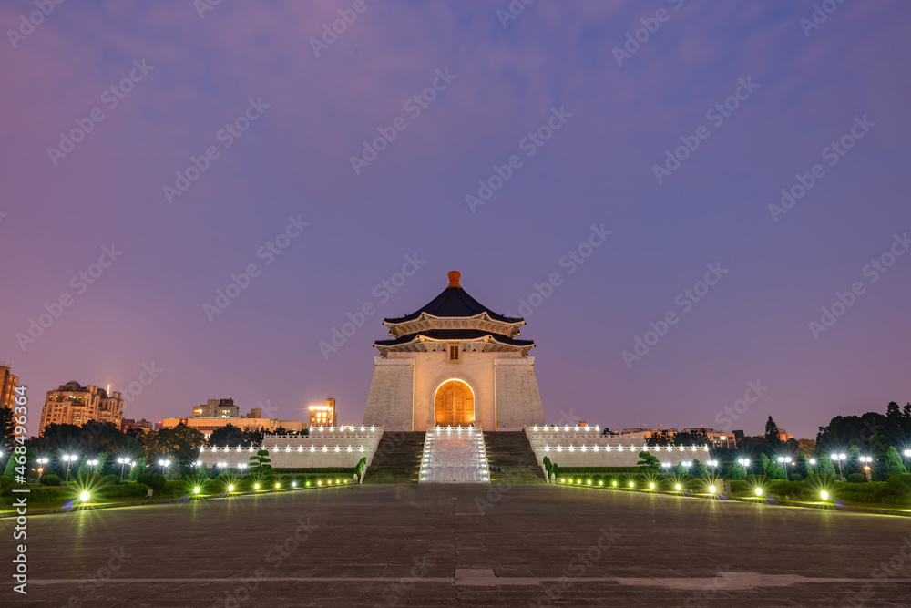 Exterior view of the National Chiang Kai shek Memorial Hall
