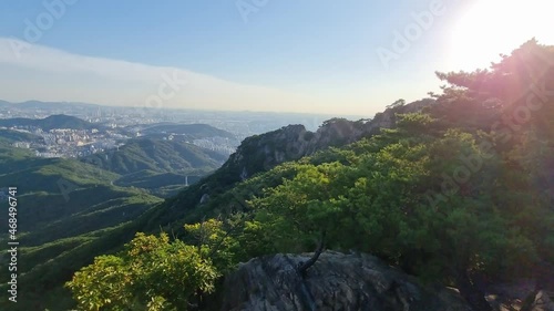 morning in the mountains
