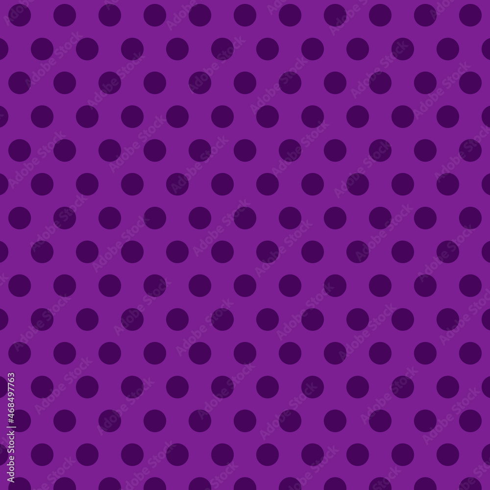 pretty cute polka dots seamless pattern retro stylish vintage violet purple background concept for fashion print