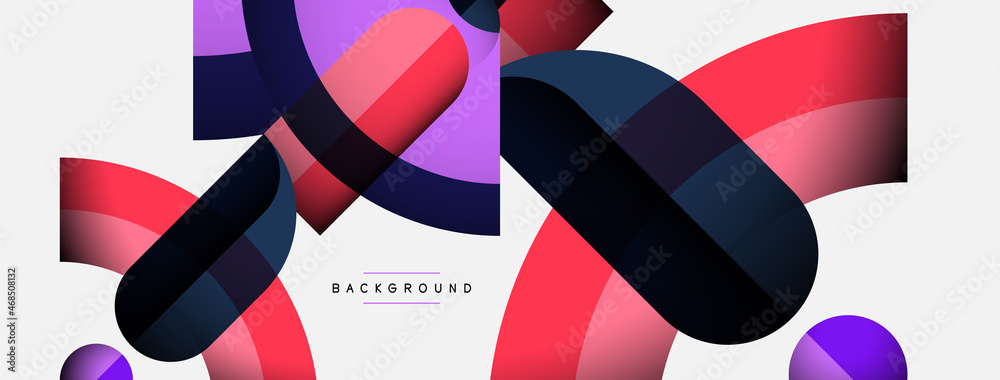 Trendy shapes, color minimal design composition, lines and shadows for wallpaper banner background or landing page Trendy shapes, color minimal design composition, lines and shadows for wallpaper banner background or landing page
