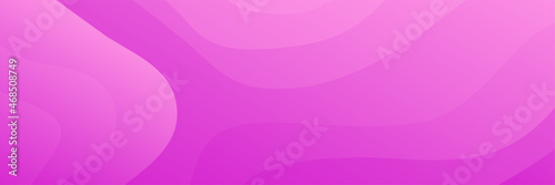 Modern colorful pink wave wide banner background. Abstract background for banner design. Web banner, texture, and header for website. Vector abstract graphic design banner pattern background template.