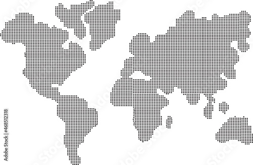 Earth global world map abstract background vector illustration