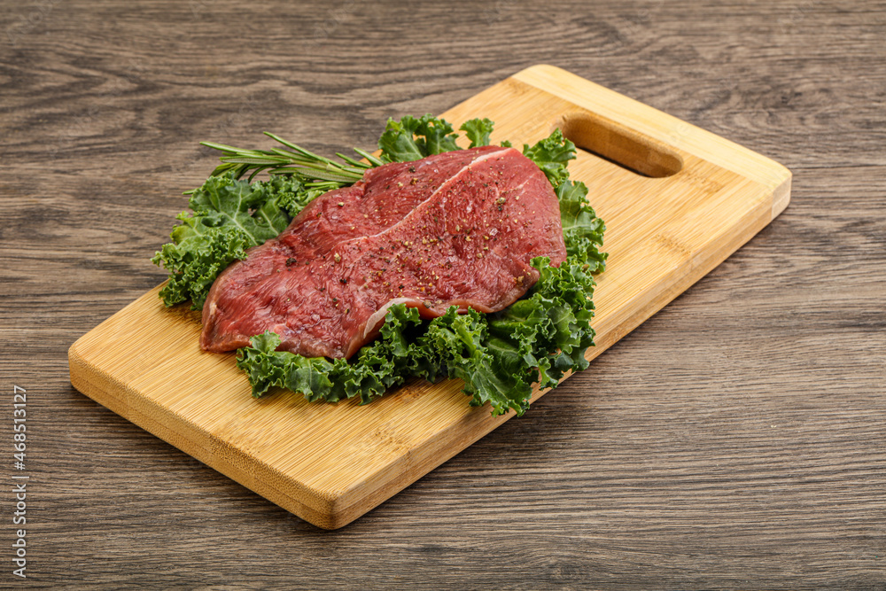 Raw beef steak for grill Raw beef steak for grill