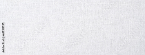 キャンバス風の質感のある白い紙の背景テクスチャー