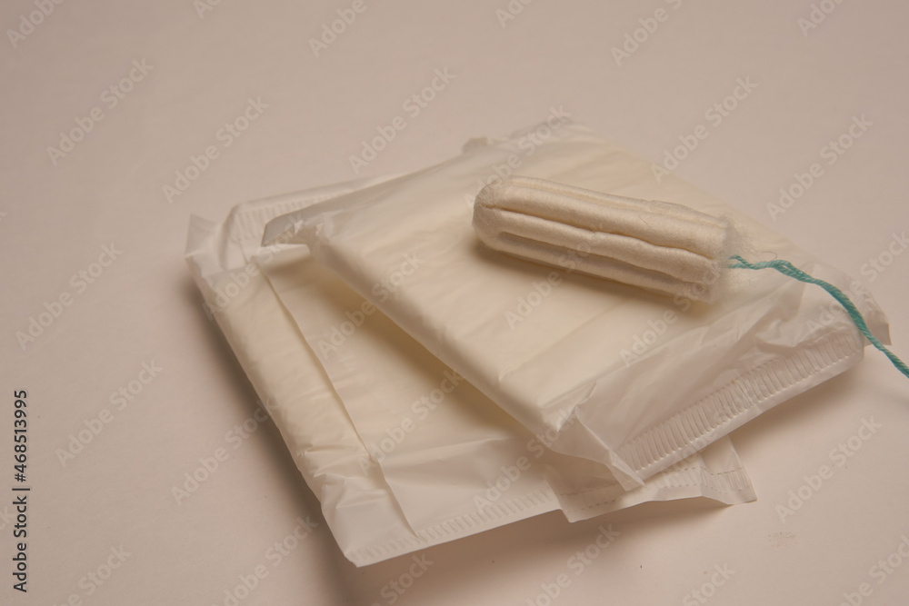 tampons pads underwear feminine hygiene protection light background tampons pads underwear feminine hygiene protection light background