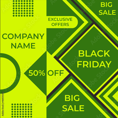 Black Friday Social Media Post