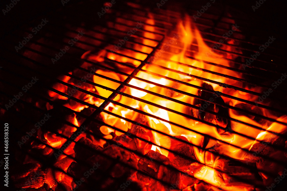 .Download Preview.Share.Add to Likebox.Grilled tongue on black background.