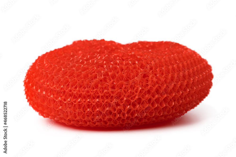 Sponge for dish cleaning isolated on white background Sponge for dish cleaning isolated on white background