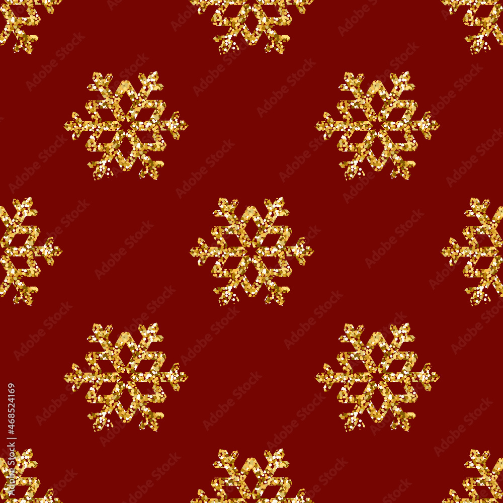 christmas background with gold snowflakes christmas background with gold snowflakes