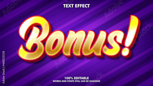 Bonus sticker text effects. Metallic gold editable text effects