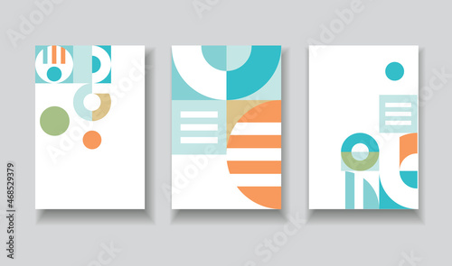 Abstract backgrounds for printing. Templates.