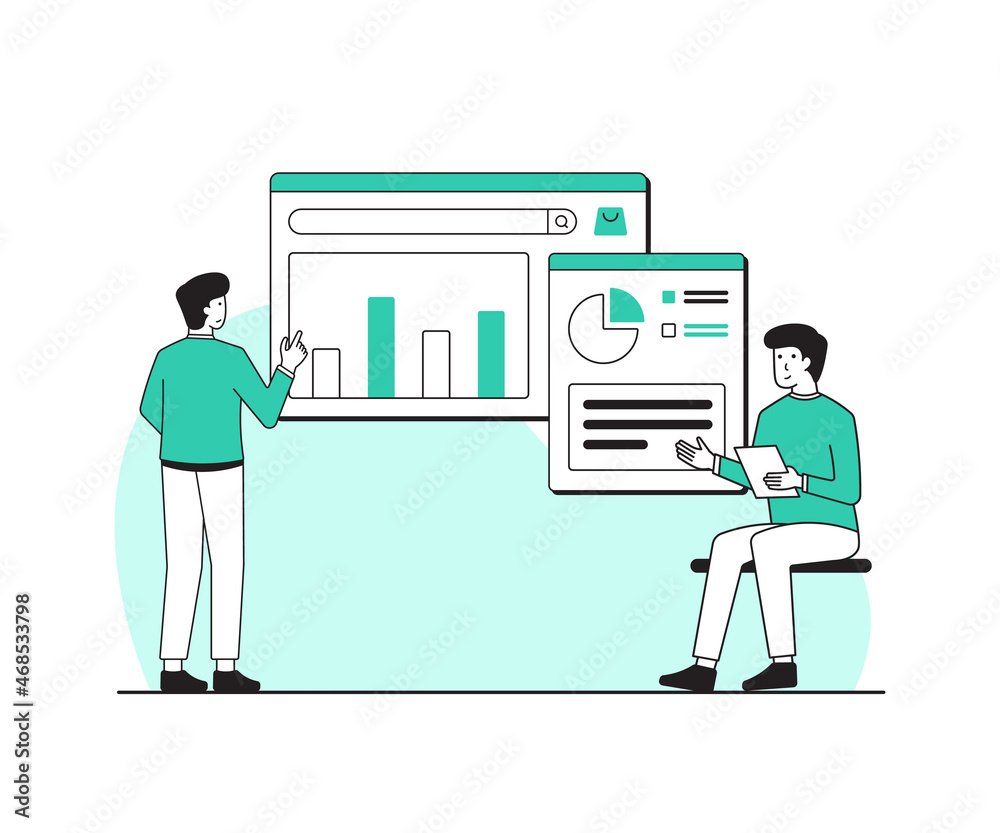 business data information illustration business data information illustration