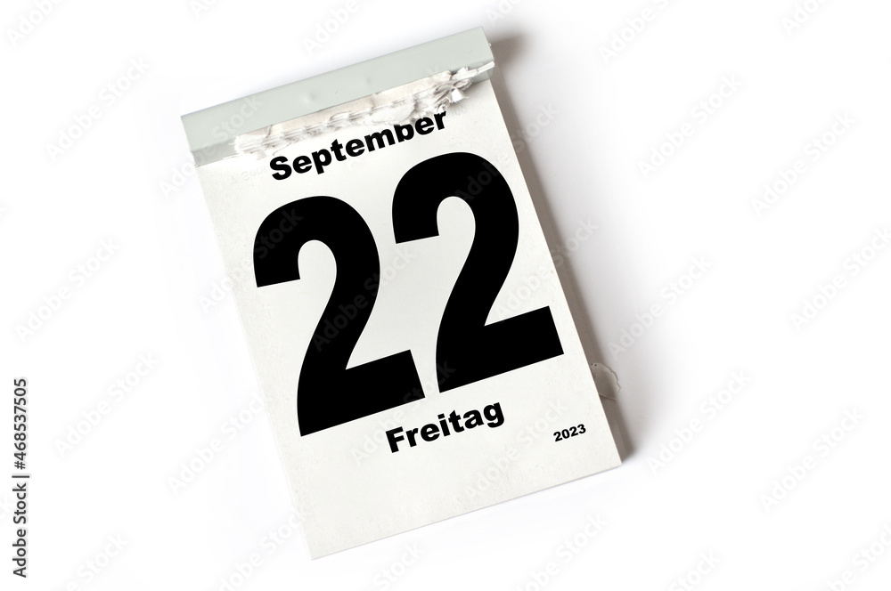 22 September 2023 22 September 2023