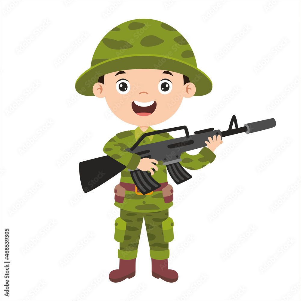 Cartoon Drawing Of A Soldier Cartoon Drawing Of A Soldier
