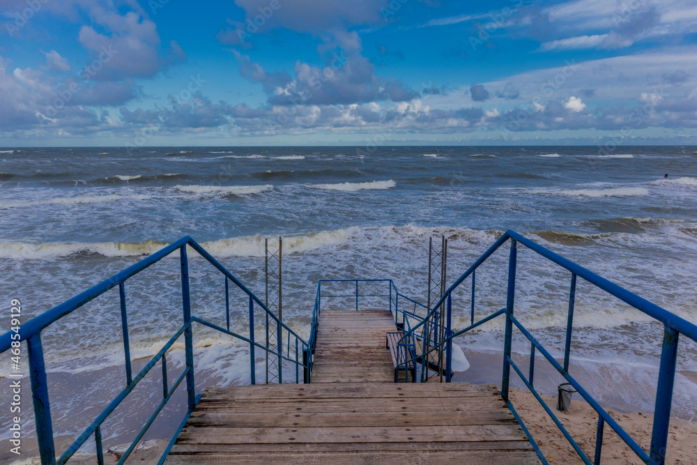 Ausflug zum Leuchtturm Gaski an der Polnischen Ostsee - Polen