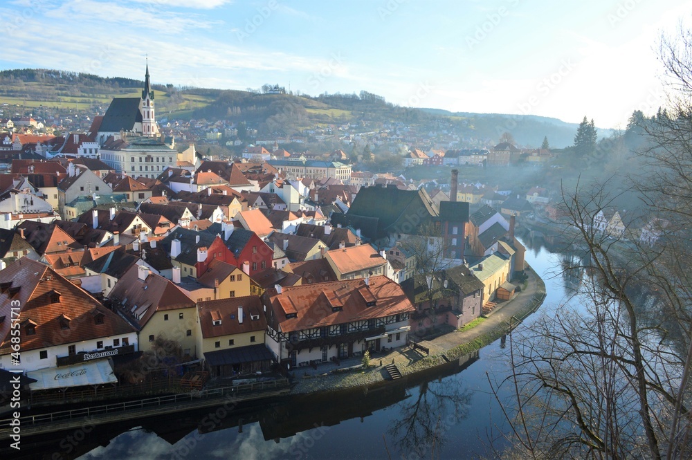 Old town of Cesky Krumlov, Czech Republic