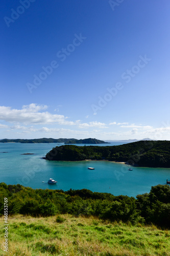 view of bay of islands  new zealand