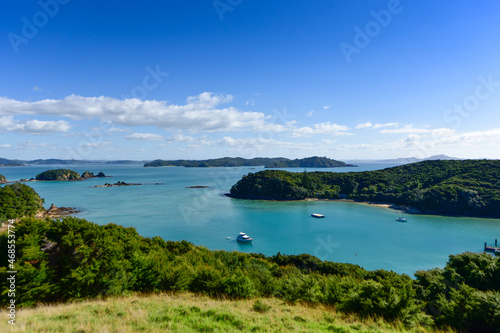 view of bay of islands, new zealand
