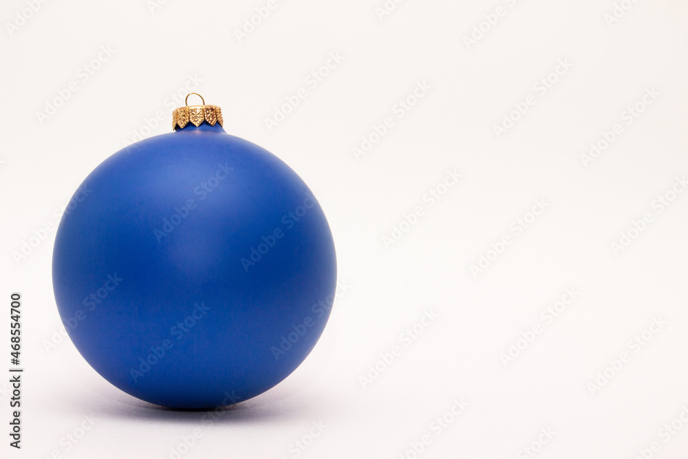Matt dark blue plastic Christmas ball Matt dark blue plastic Christmas ball