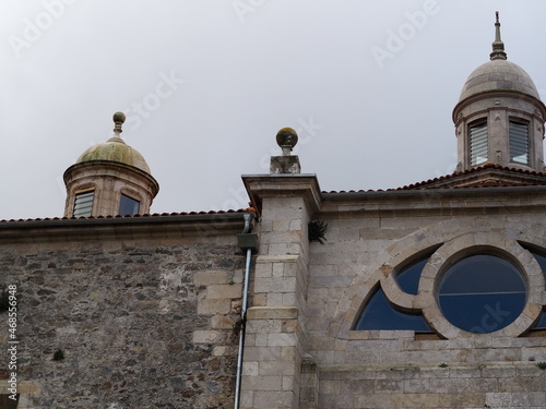 cimborrios del monasterio de sobrado de los monjes, la coruña, galicia, españa, europa photo
