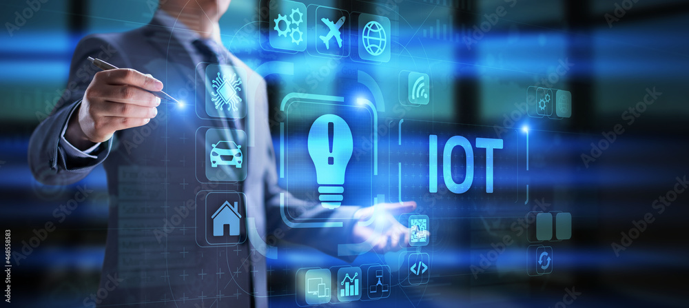 IOT Internet of things digital transformation disruption information and communication technology concept. IOT Internet of things digital transformation disruption information and communication technology concept.