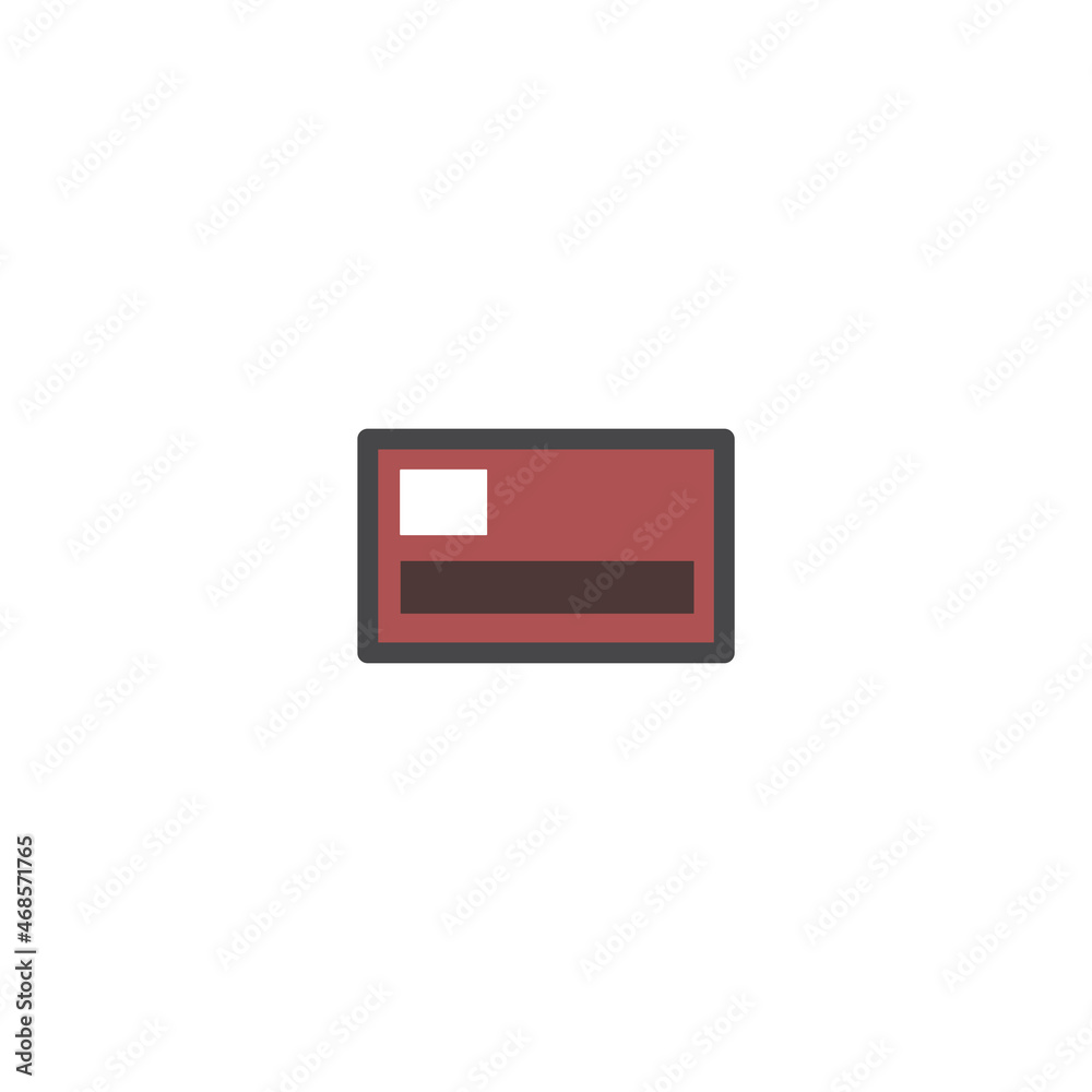 Credit card icon vector illustration design Credit card icon vector illustration design
