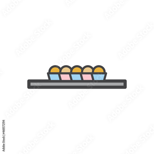 Cakeicon vector illustration design
