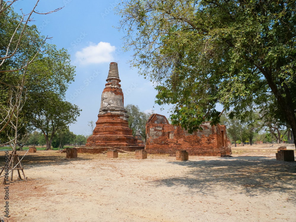Stupa Ruinen Ayutthaya