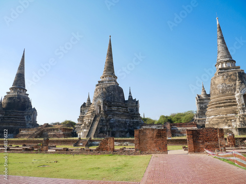 Stupa Ruinen Ayutthaya photo