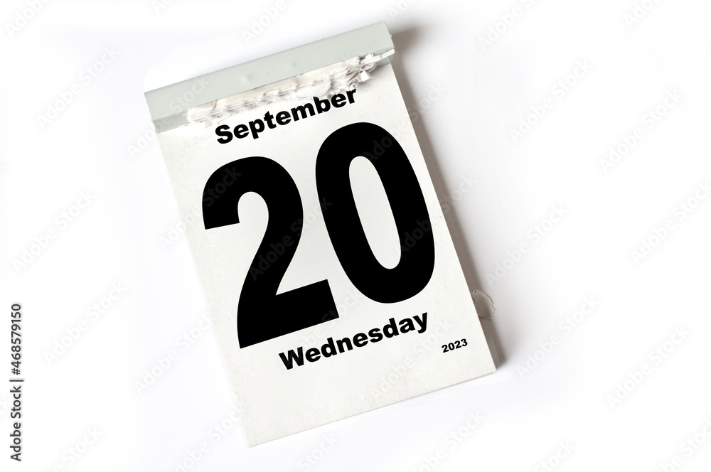 20 September 2023 20 September 2023