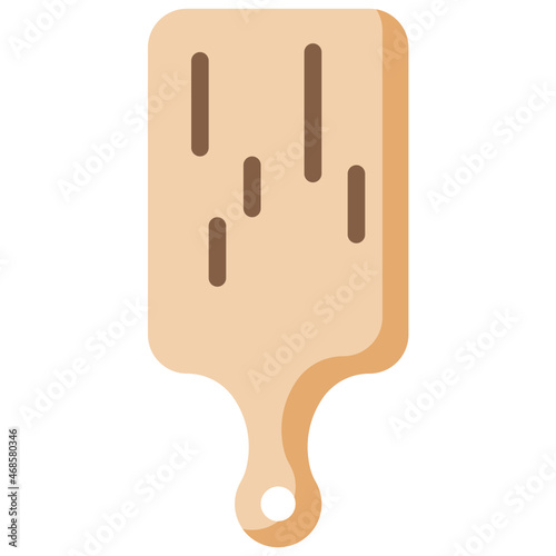 chopping board flat icon