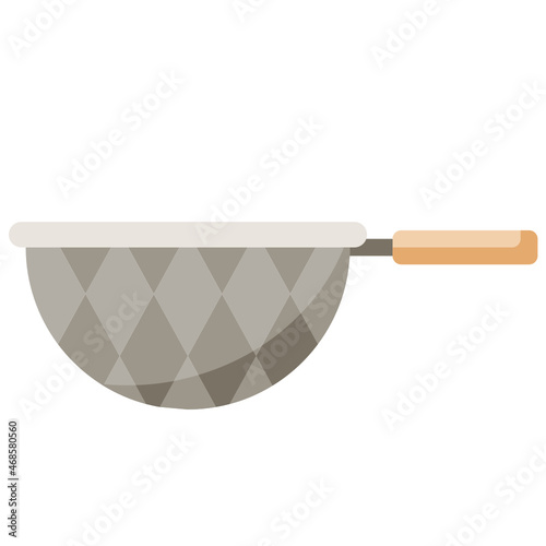 strainer flat icon