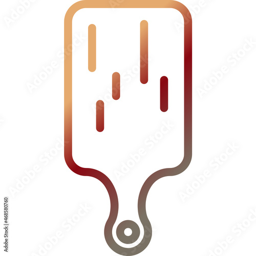 chopping board gradient icon