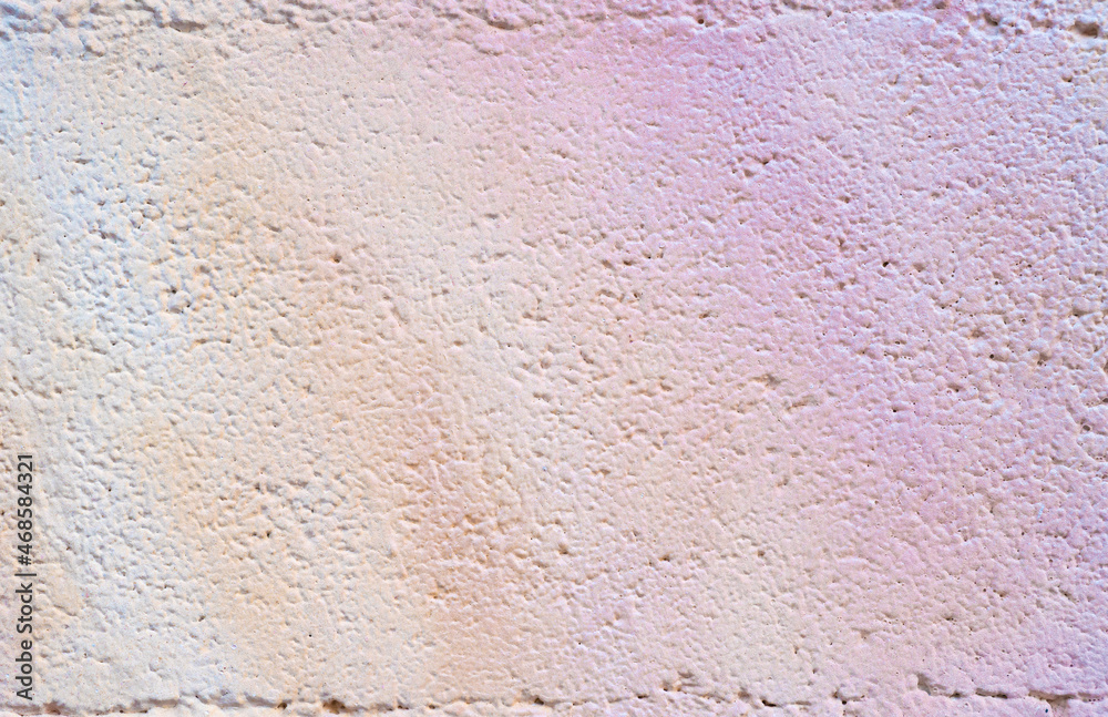 Pastel pink on wall texture background