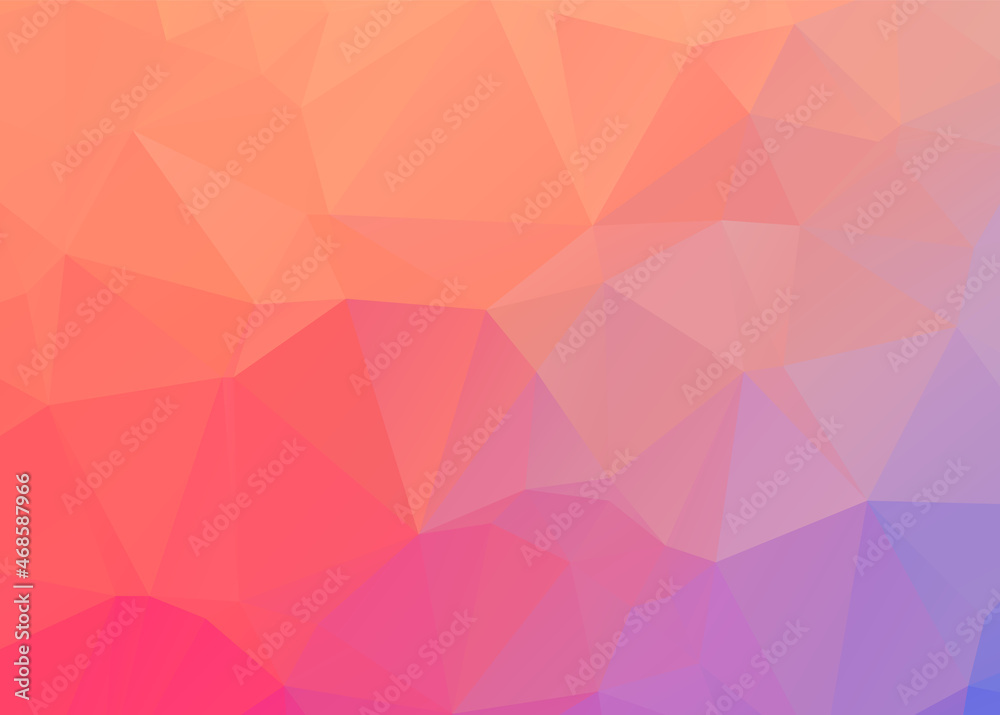 abstract orange background from crystal, you can change Vector art. abstract orange background from crystal, you can change Vector art.