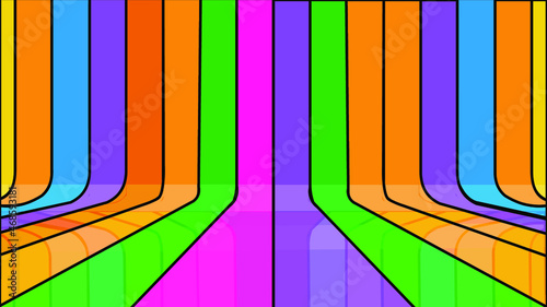 abstract rainbow background