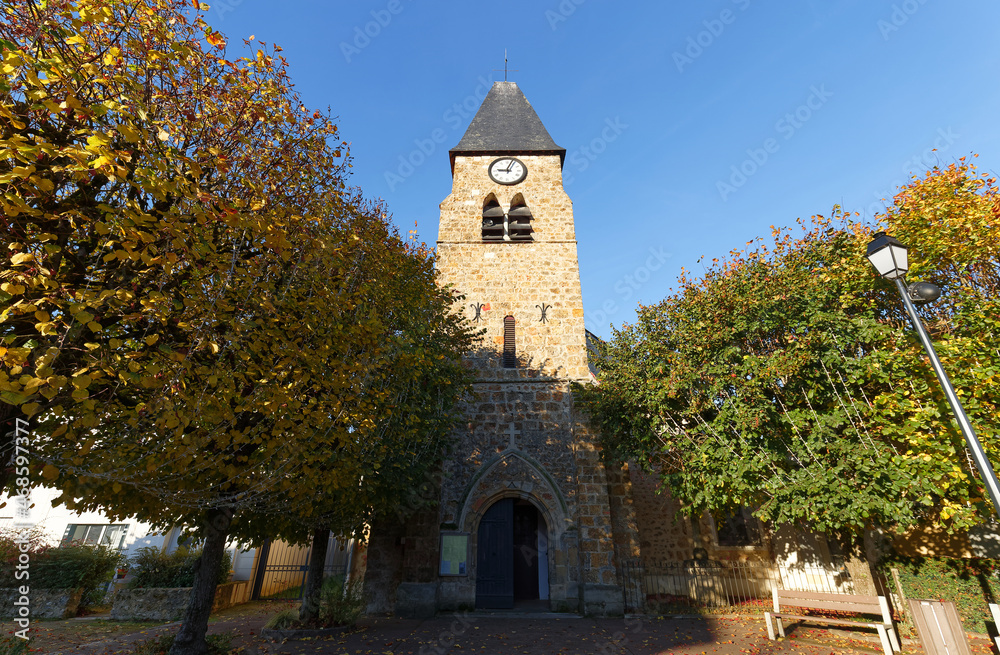 The Catholic church of Saint Remy les Chevreuse , France is a remarkable building that was built in 1788.