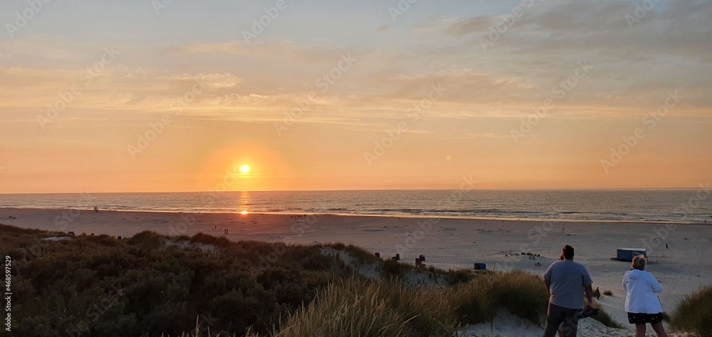 Fototapeta premium Sommerurlaub auf Juist