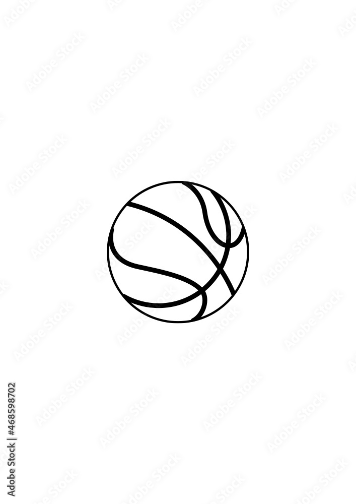 Basketball vector icon Basketball vector icon