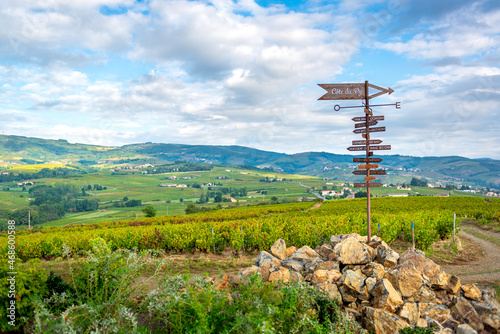 Table d'orientation de Morgon