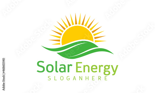 Creative Sun solar energy logo design template | solar energy logo designs | solar tech logo vector | eco-energy logo designs