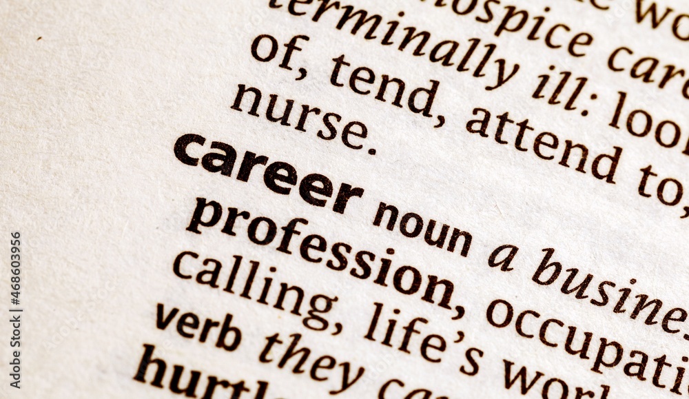 Obraz premium a word and its definition