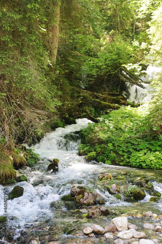 Klausbach valley in Berchtesgaden National Park. Germany