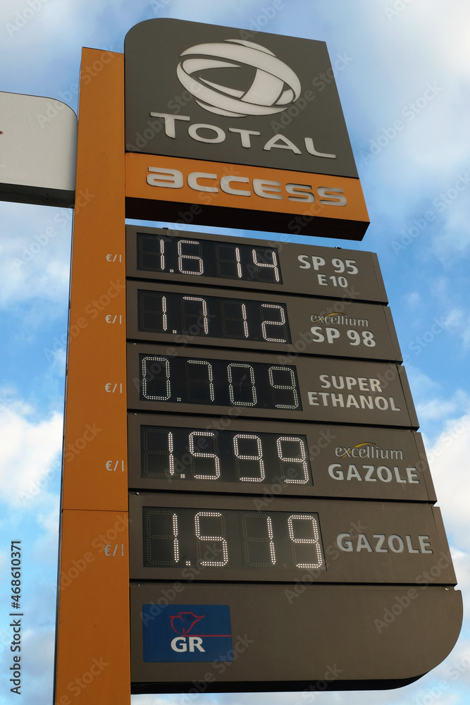 Prix Gasoil Total Access