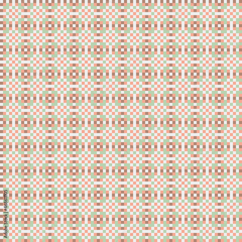 Abstract Cross Pattern generative computational art illustration