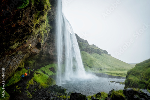 Seljalandsfoss Wasserfall in Island   Iceland