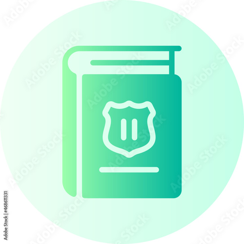 law book gradient icon