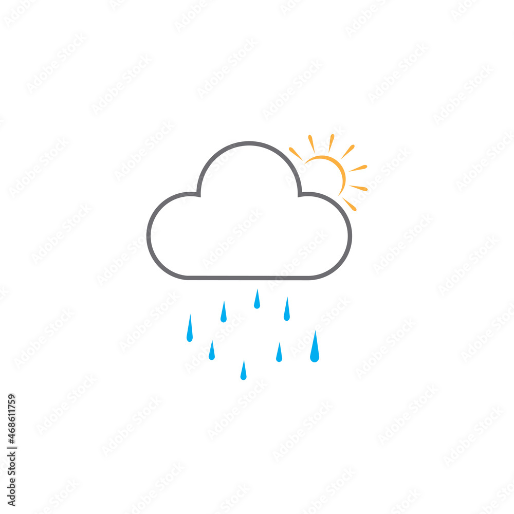 Sun Vector illustration Icon Sun Vector illustration Icon