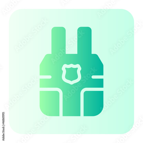 police vest gradient icon