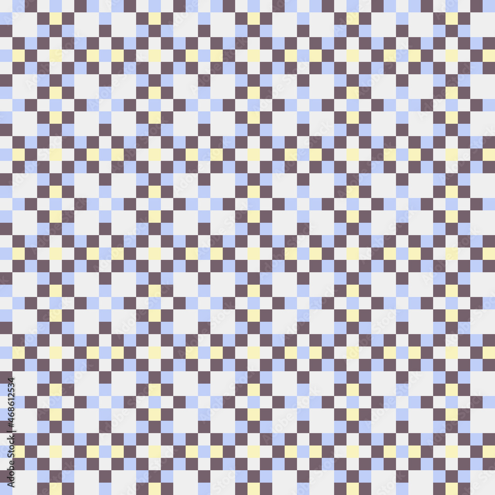 Abstract Cross Pattern generative computational art illustration